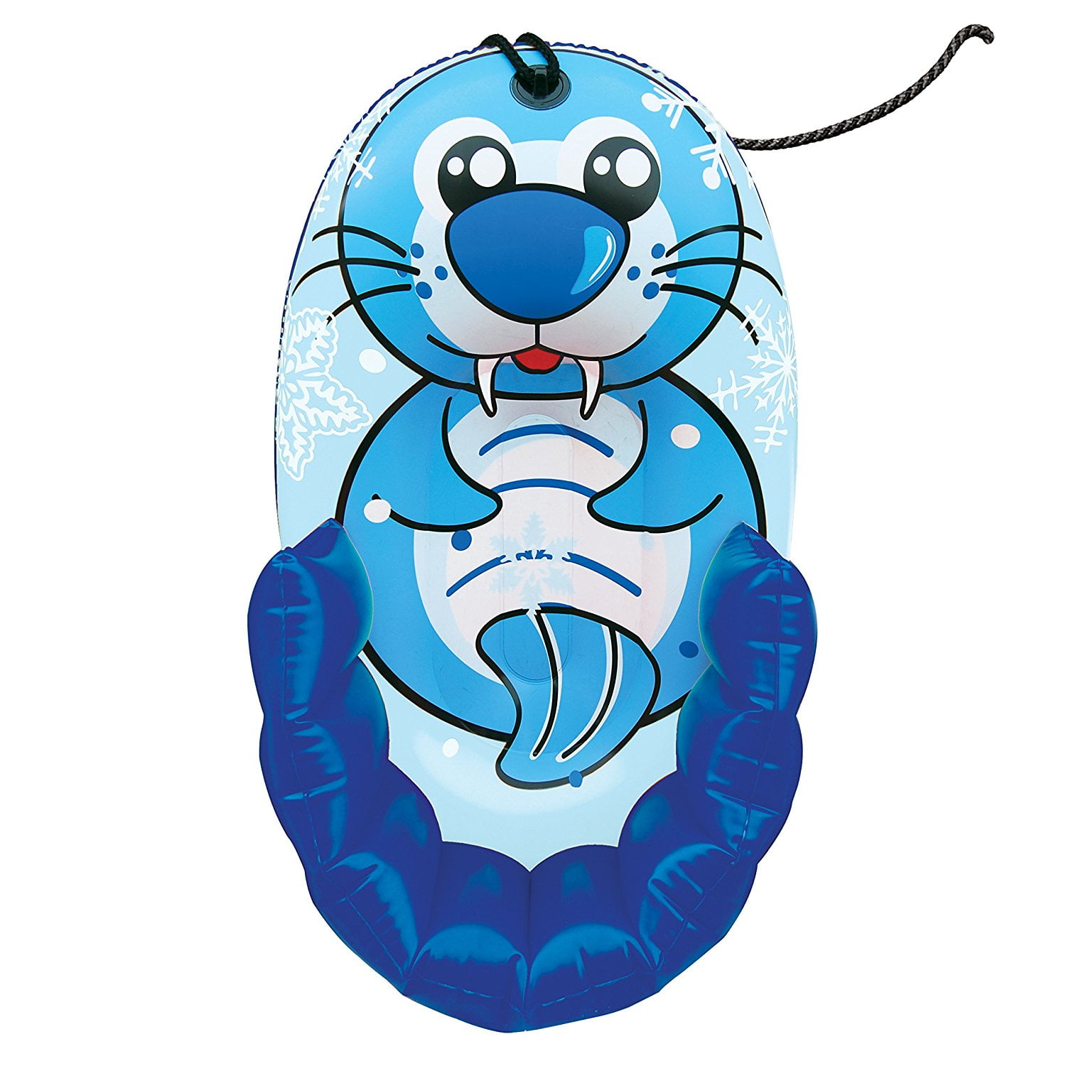 33" Kiddie Snow SEAL Character Pull Sled, Enjoy the snow with your littlest adventurer with a high back wrap around... by