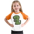 thumbnail image 4 of RXIRUCGD 2025 Vêtements d'Été pour Enfants Tout-Petits Garçons Filles Mode Mignon Col Rond Imprimé Manches Courtes Haut, 4 of 7