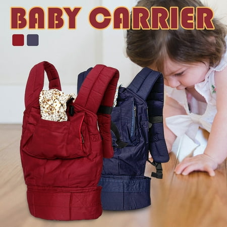 Breathable Fabric Baby Carrier Infant Sling Wrap Belt Backpack Sling Front Holder Toddler for Home, Outdoor,
