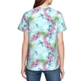 thumbnail image 5 of Fuzoiu Dragonfly Floral Print Youth Short Sleeve T-Shirt,Youth Dry-Fit Active Athletic T-Shirt,Short Sleeve Tops Tees for School, Sports, and Casual Wear, 5 of 6