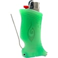 thumbnail image 3 of - Bic Lighter Sleeve Glow in The Dark All Inclusive Tool for Camping and Other (Glow Green), 3 of 3