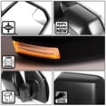 thumbnail image 2 of DNA Motoring TWM-058-OE-T222-BK-CL-R For 2015 to 2018 Ford F-150 Factory Style Manual Adjustment Right Passenger Side Door Rear View Mirror 16 17, 2 of 6