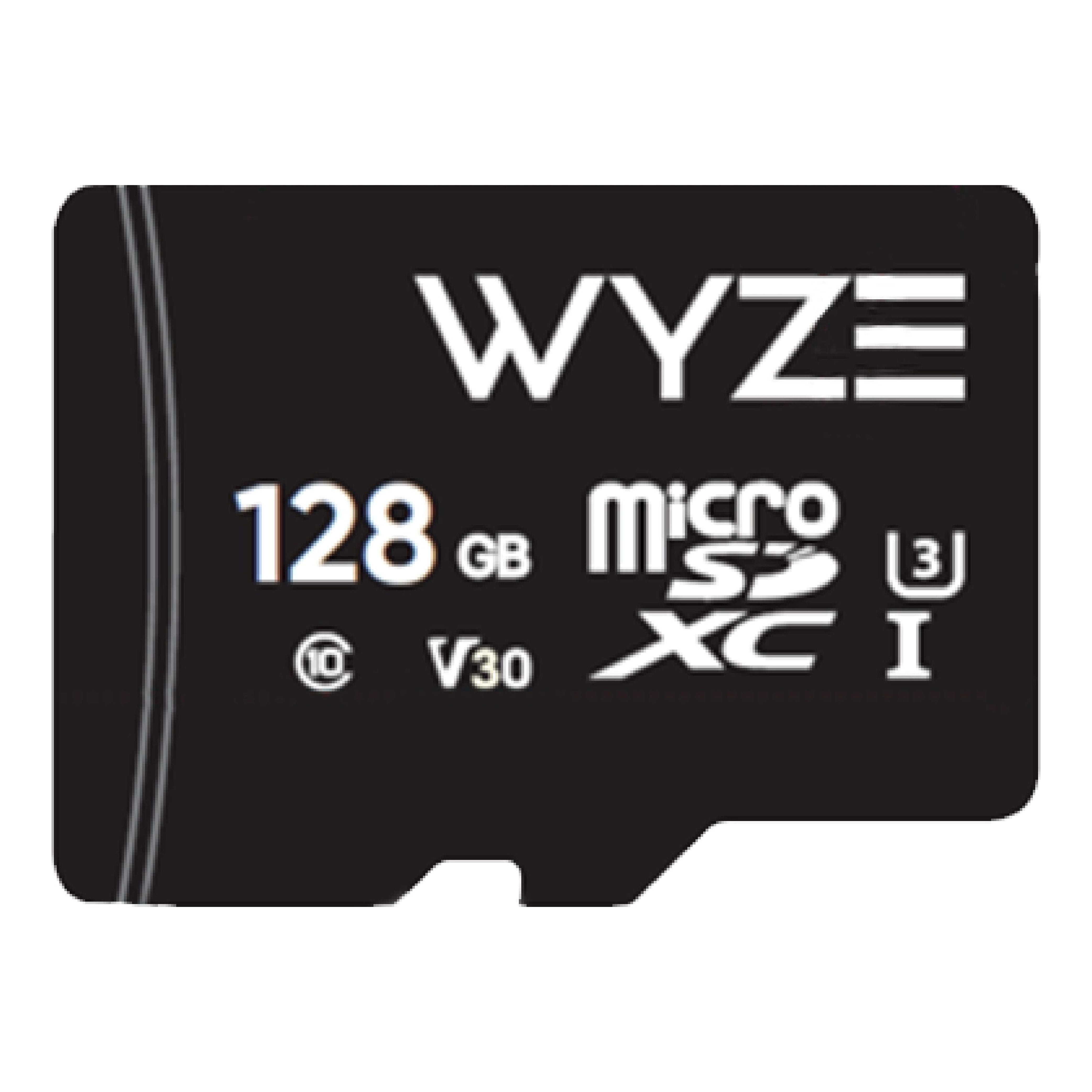 Wyze Expandable Storage 32GB MicroSDHC Card Class 10, Black