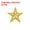Gold, variant on Uxcell 24 Pcs 5 Star Patches Iron on Patches Light Red Embroidered Patches Appliques Embellishments 1.1'' Repair Patch