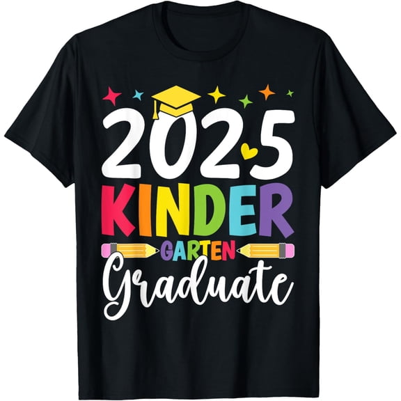 Kindergarten Graduate 2025 Kinder Graduation T-Shirt Unisex S-5XL Hot Trending Shirt, Vintage Birthday Gift