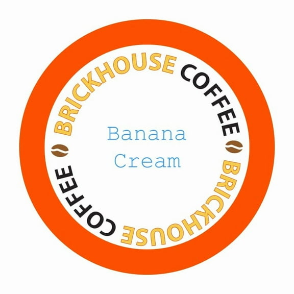 Brickhouse Single Serve Coffee, 120 Count, Banana Cream