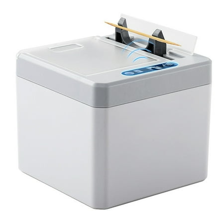 

Intelligent Induction Toothpick Box Automatic Electric Toothpick Machine Automatically Pop-Up Innovative Home White