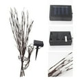 thumbnail image 3 of 3pcs Outdoor Garden Lawn 60 Led Solar Powered Branch Tree Leaf Flower Lights, 3 of 6