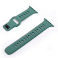 thumbnail image 1 of Correa de silicona suave para Apple Watch, pulsera para iWatch Series 8, 7, 6, SE, 5, 4, 3, 49mm, 44mm, 45mm, 42mm, 1 of 4