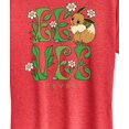 thumbnail image 3 of Pokémon - Eevee Floral - Women's Short Sleeve Graphic T-Shirt, 3 of 5