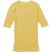 Faded Glory - Women's Short-Sleeve Scoop Sweater