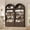 Walnut, variant on 81" Tall Arched Cabinets, Bookcase with Storage Drawer, Mid-Century Modern 5-Tier Bookshelf for Living Room, Kitchen, Home Office, Black