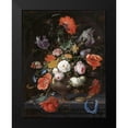 thumbnail image 2 of Vintage Apple Collection 20x24 Black Modern Framed Museum Art Print Titled - Flowers Thirteen, 2 of 5
