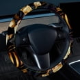 thumbnail image 2 of Honeybee 14.5 Inch Printing PVC Leather Auto Accessories Steering Wheel Cover for Car Wheel Covers, 2 of 6