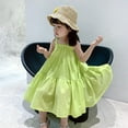 thumbnail image 7 of URMAGIC Summer Toddler Kids Baby Girls Cotton Strap Sundress Princess Dress,1-6Y, 7 of 7