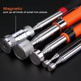 thumbnail image 2 of 8 Pound Magnetic Pickup Tool - Extendable Stainless Steel Rod, Portable & Durable Design for Nails, Screws, Small Metal Pieces - Construction, Workshop Retrieval Tool, Magnetic Tool ﻿, 2 of 5