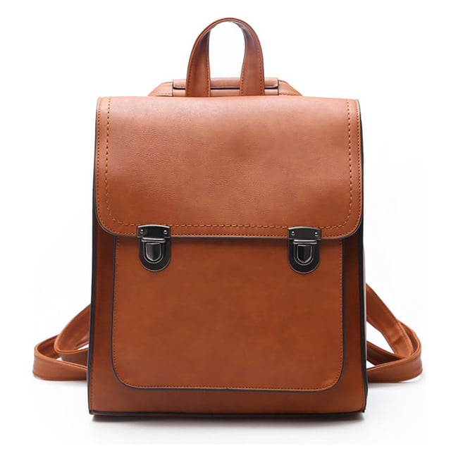 Women Backpack Fashion Simple Flap Backpack College Backpack Travel Backpack