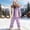 Purple, variant on Girls Snowsuit Sets Ski, Windproof 2 Pieces Hooded Thermal Winter Jackets and Overall Jumpsuit Sets Purple Size 3-4 T