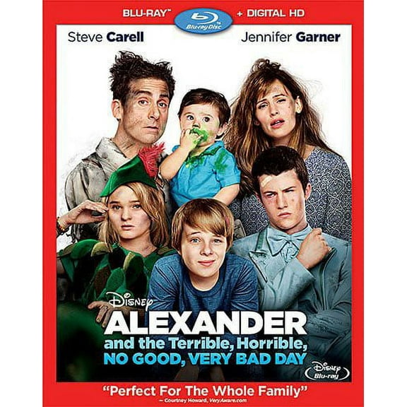 Alexander and the Terrible, Horrible, No Good, Very Bad Day (Blu-ray   Digital Code)