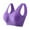 Purple Bra for Women, variant on TARIENDY Womens Plus Size Wireless Bra for Large Breast Wide Straps Support Seamless Bras Comfort Full Coverage Bralettes Soft Solid Color Everyday Bra Blue XXXL