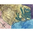 thumbnail image 2 of Topographic Map Of The Province Of Texas. Stephen F. Austin'S Hand-Drawn Map Of The Spanish Province Of Texas. 1822, 2 of 2
