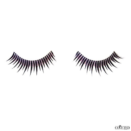 Coveted Cosmetics Faux Cils Naturels Plumes Faits à la Main Cheveux Humains Faux Cils (5 Paires, Bombshell)