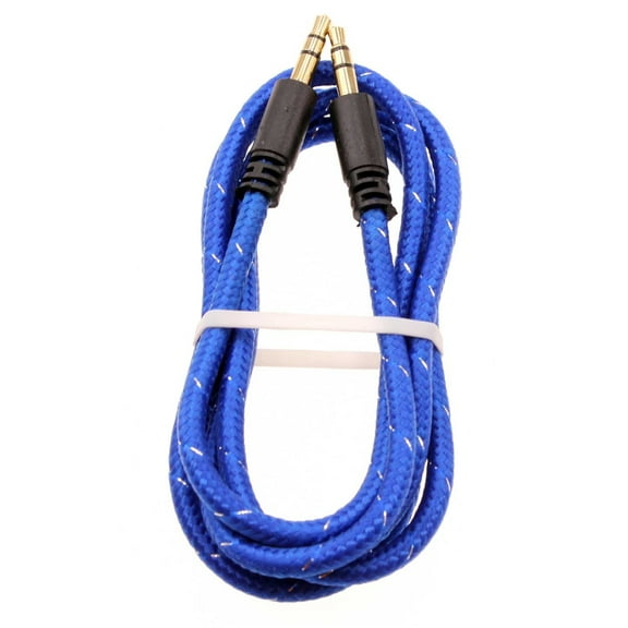 3.5mm Aux Cable for Samsung Galaxy A13 5G,A03s Phones - Adapter Car Stereo Aux-in Audio Cord Speaker Jack Wire Braided