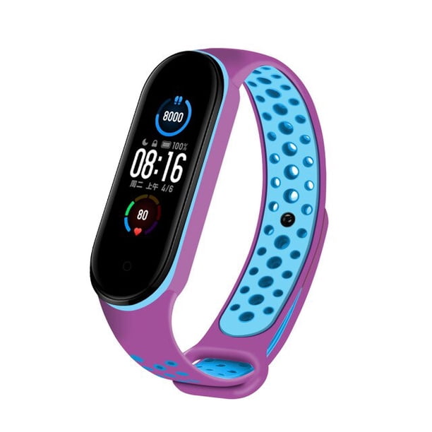 Correa de silicona para Xiaomi Mi band 3 4 5 6 7, correa de repuesto deportiva para reloj inteligente, pulsera para Mi band 6 5, pulseras con correa Pulseira Dengxun unisex
