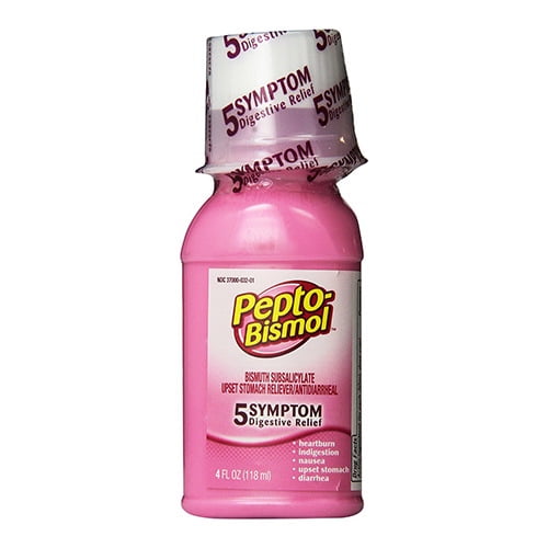 PeptoBismol Original Antidiarrheal, Upset Stomach Liquid 4 Oz, 2