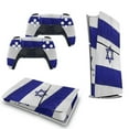 thumbnail image 5 of Vibrant Israel Flag Image with Bold Blue PS5/PS5 Pro/PS5 Slim Digital Disc Skin Sticker For Console And Controller Skins, 5 of 7