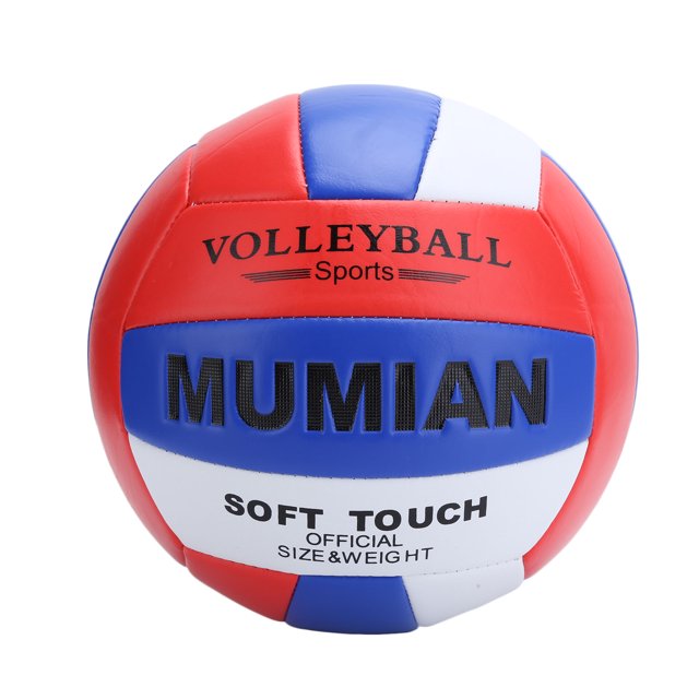 Pelota de entrenamiento de voleibol de PU para interiores y exteriores, profesional suave, aguja de red oficial de tamaño 5 NikouMX Deportes