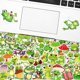 thumbnail image 2 of Cartoon animal frog stickers, set of 50, waterproof and UV resistant, for gadgets., 2 of 5