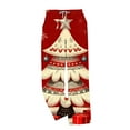 thumbnail image 4 of successthop Christmas Flannel Pajama Pants Men Tree Elastic Drawstring Trousers with Pocket Cozy Sleep Bottoms, 4 of 4