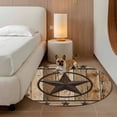 thumbnail image 3 of Farmhouse Stars Round Rug 6ft Washable Circle Kitchen Rugs Non Slip Vintage Country Western Wooden Grain Large Area Rug Indoor Floor Carpet for Bedroom Living Room Home Office Dining Room Nursery, 3 of 9