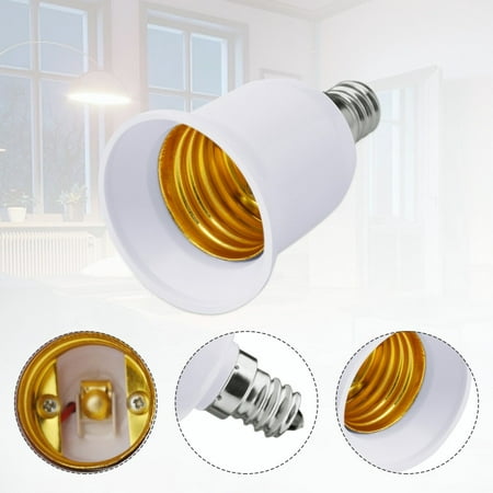 

Tsuinz Light Bulb Socket Adapter E12 to E26 E27 Chandelier Converter Lamp Base