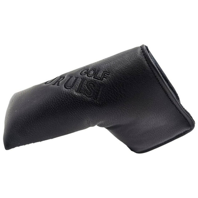 Golf Head Covers Driver Fairway Wood Putter No. 1 Sleeve Hybrid Cover w/Number Tag Black 16.5x8.5cm