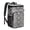 Black-50, variant on Bohemian Style Lunch Backpack Cooler – Leakproof Double-Deck Insulated Bag with Vintage Artistic Prints for Hiking, Road Trips, and Work