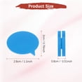 thumbnail image 3 of Tennis Racket Dampener [6PCS] - Funny Bubble Shape Silicone Tennis Shock Absorber Racket Vibration Dampener [Light Blue], 3 of 7