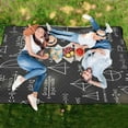 thumbnail image 6 of Extra Large Picnic Beach Blanket Waterproof Sand Proof Portable Outdoor Mat Mathematics Blackboard 60x80, 6 of 9