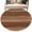 Brown, variant on Round Area Rug 7 Ft, Brown Western Washable Non-Slip Circle Carpet for Living Room/Bedroom, Vintage Farmhouse Wood Barn Door Low-Profile Large Runner Mat Collection Rugs for Indoor