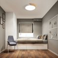 thumbnail image 3 of Lámpara de techo LED moderna, luz empotrada de acrílico resistente a altas temperaturas para iluminación interior de amplia aplicación, estilo de madera minimalista con eficiencia energética y vida, 3 of 5