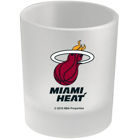 - Miami Heat 8.45oz. Frosted Rocks Glass - No Size