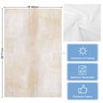thumbnail image 5 of Beige 1 Pack Kitchen Towel, Water Absorbent Dish Towel, Retro Oil Painting Modern Abstract Art Aesthetics Decorative Hand Towels - Quick Drying Cloth for Cooking Baking, 18x28 Inch, 5 of 8