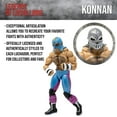 thumbnail image 4 of Boss Fight Studio Konnan Legends of Lucha Libre Figura de acción coleccionable premium - Figura altamente articulada con accesorios que incluyen micrófono, manos intercambiables y máscara alternativa, 4 of 5