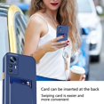 thumbnail image 5 of Compatible with Xiaomi 12T Pro Case with Card Holder Shockproof Phone Cases for Xiaomi 12T Pro Anti-Scratch Silicone TPU Protective Case (Navy Blue), 5 of 13