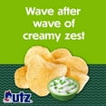 thumbnail image 3 of Utz Ripples Sour Cream & Onion Potato Chips, Gluten-Free, Party Size, 12.5 oz Bag, 3 of 8