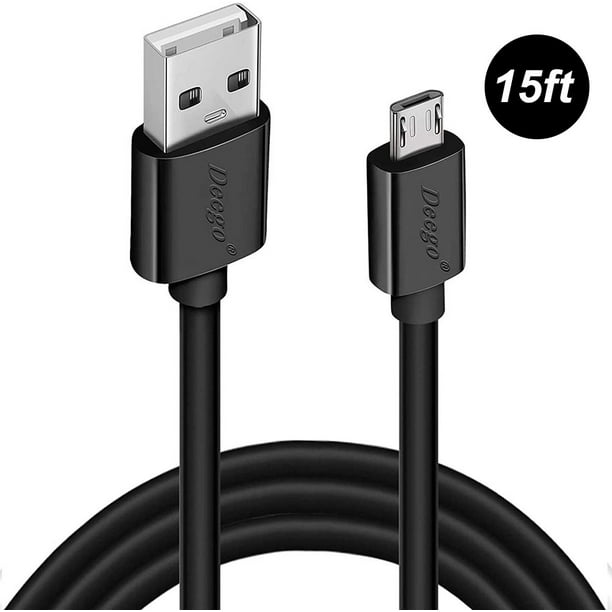 15ft Ps4 Controller Charger Cable Micro Usb Cable Deego Playstation 4 Xbox One Controller Android Charging Cord For Samsung Galaxy S7 Edge S6 Note 5 Note 4 Moto G5 Walmart Com Walmart Com 15ft Ps4 Controller Charger Cable Micro Usb Cable Deego Playstation 4 Xbox One Controller Android Charging Cord For Samsung Galaxy S7 Edge S6 Note 5 Note 4 Moto G5 Walmart Com Walmart Com