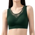 thumbnail image 2 of Byworldtasic Wireless Bra for Women Push Up Seamless Bras Full Coverage Comfort Plus Size Tshirt Bras, 2 of 8