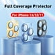 thumbnail image 2 of Protector de lente de cámara de cubierta completa para iPhone 13 14 Pro Max 12 Mini vidrio templado para iPhone 11 Pro Max Protector de cámara de Metal Tan Jianjun  unisex, 2 of 2