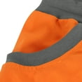 thumbnail image 5 of HOOMEUMY Men's Summer Capri Pants Loose Fit Lightweight Stretch Breathable Casual Drawstring Cargo 3/4 Pants with Pockets Orange M, 5 of 5